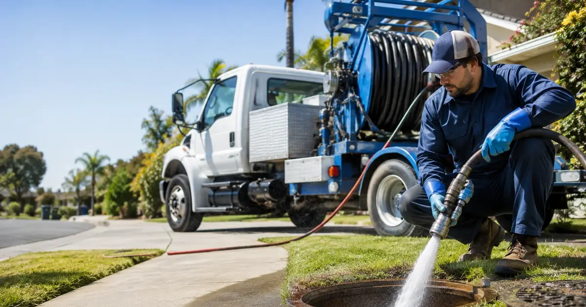 Hydro jet sewer cleaning Exeter