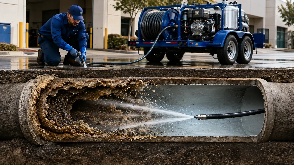 Sewer Pipe Descaling in Exeter